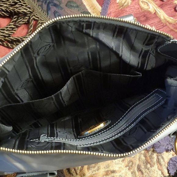 Francesco Biasia Silver and Gold Handbag - Picture 5 of 7